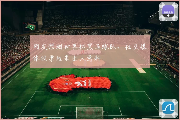 网友预测世界杯黑马球队，社交媒体投票结果出人意料